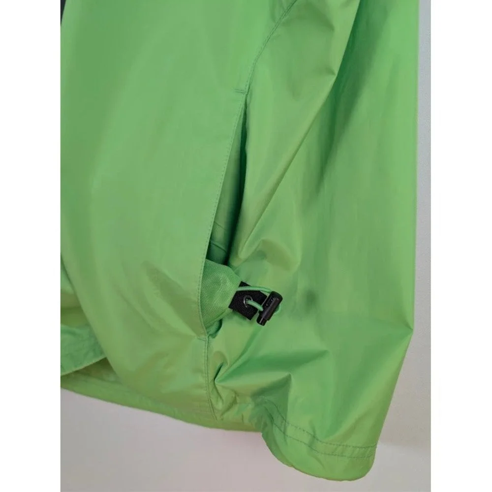 Zero Restriction Golf Vest Mens L Lime Green Navy Vented Wind Rain Resistant NWT